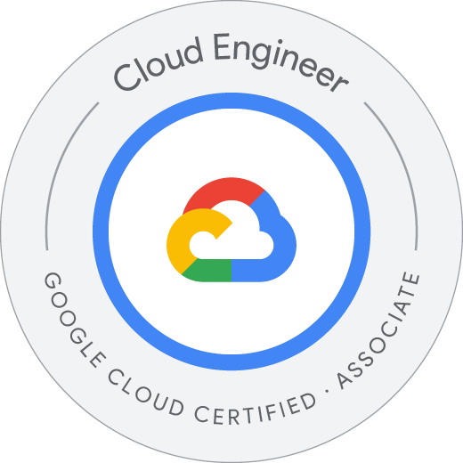 gcp cloud engineer associate badge